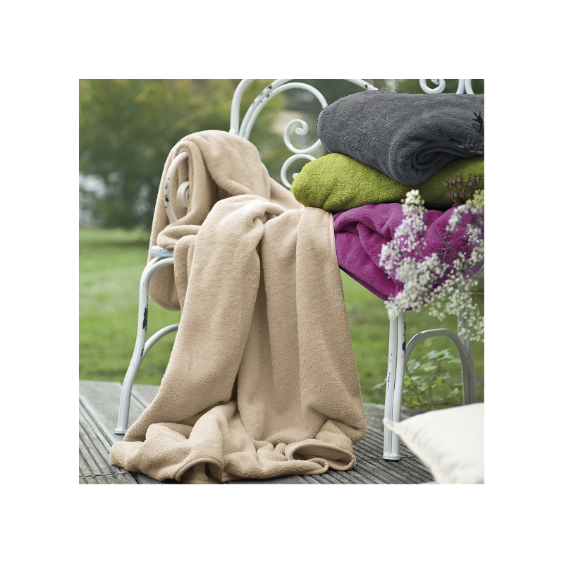 Ibena Kuscheldecke Olbia anthrazit