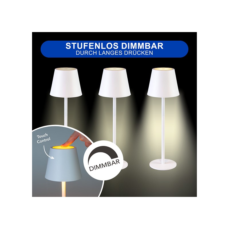 MegaLight LED Lampe weiß