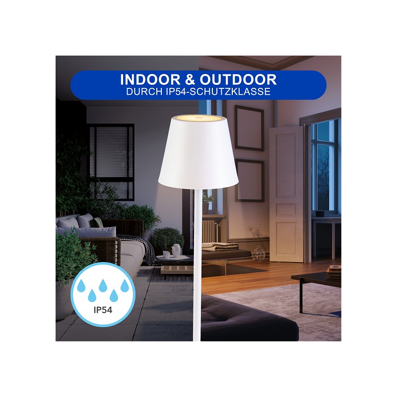 MegaLight LED Lampe weiß