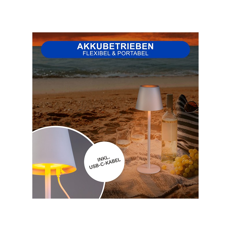 MegaLight LED Lampe weiß