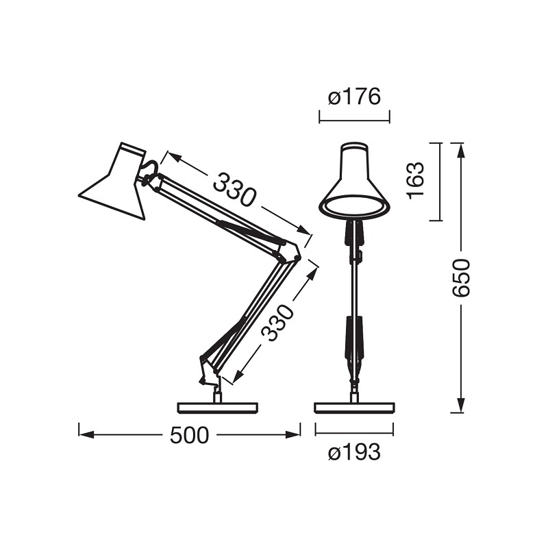 Osram LED Schreibtischlampe Retro dimmbar