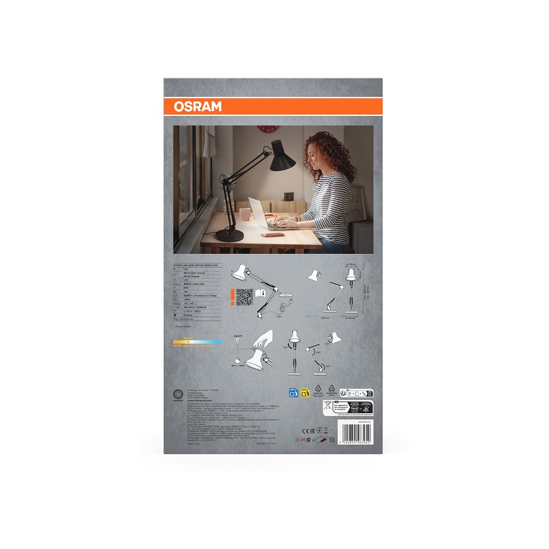 Osram LED Schreibtischlampe Retro dimmbar