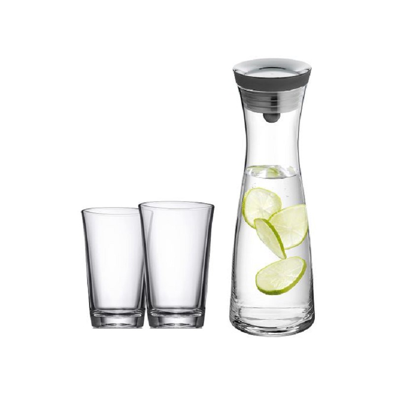 WMF Karaffe Basic mit zwei Gl&auml;sern