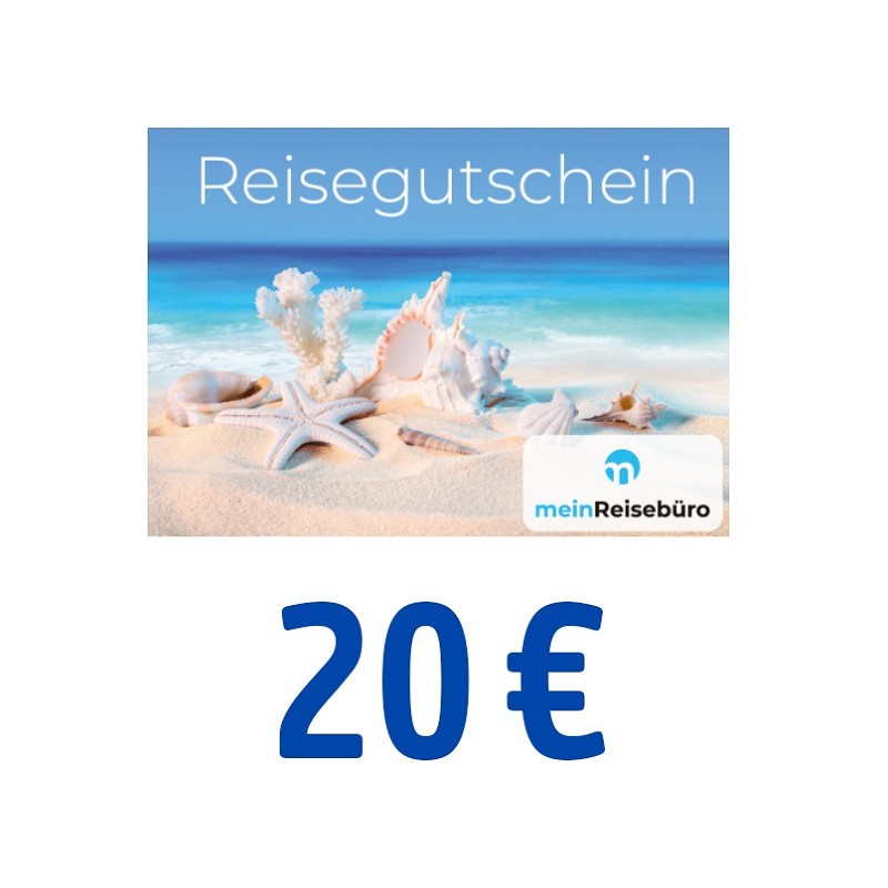 meinReisebüro Gutschein 20 Euro