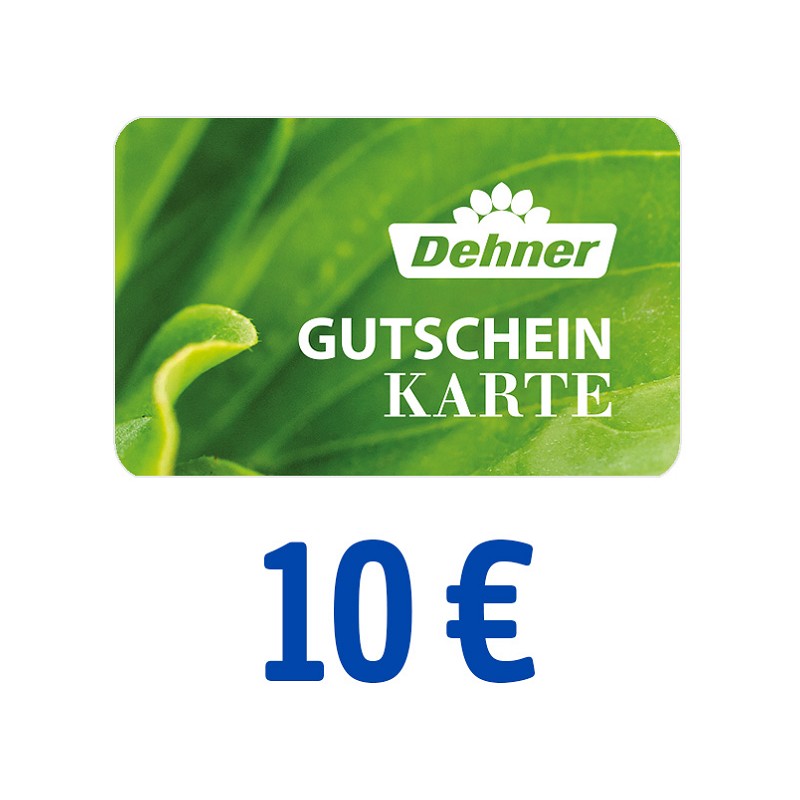 Dehner Gutschein 10 Euro