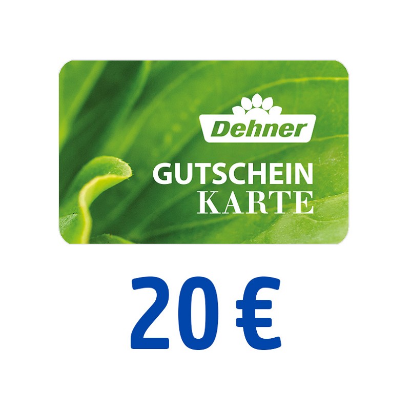 Dehner Gutschein 20 Euro