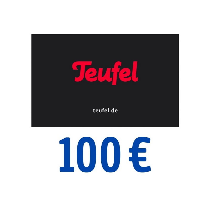 Teufel Gutschein 100 Euro