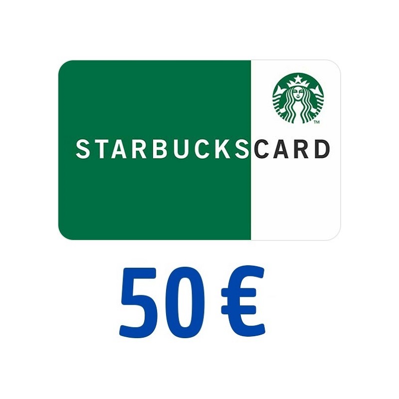 STARBUCKS Gutschein 50 Euro