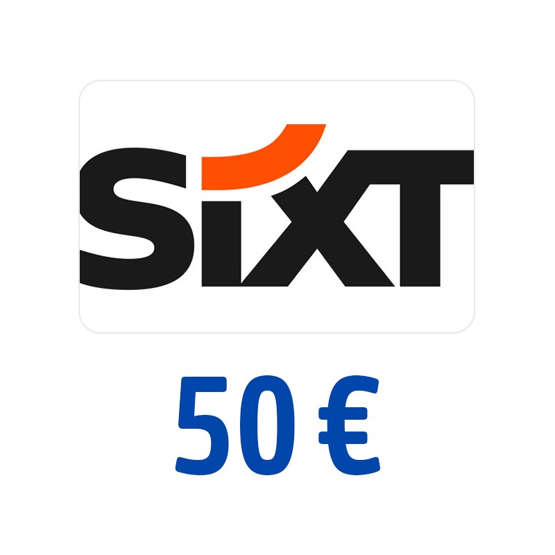 SIXT Gutschein 50 Euro