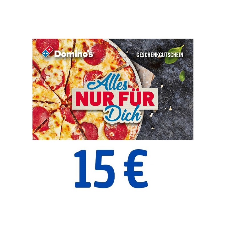 Domino's Gutschein 15 Euro