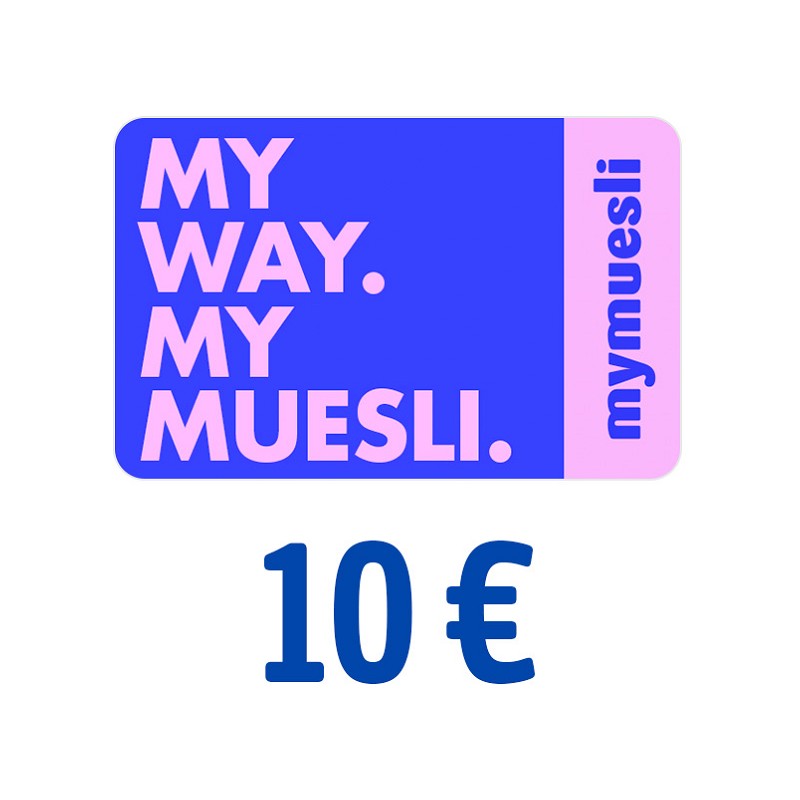 mymuesli Gutschein 10 Euro