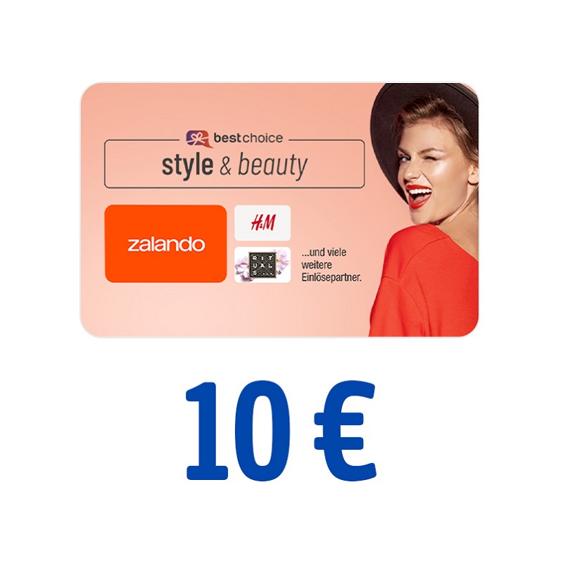 BestChoice style & beauty Gutschein 10 Euro