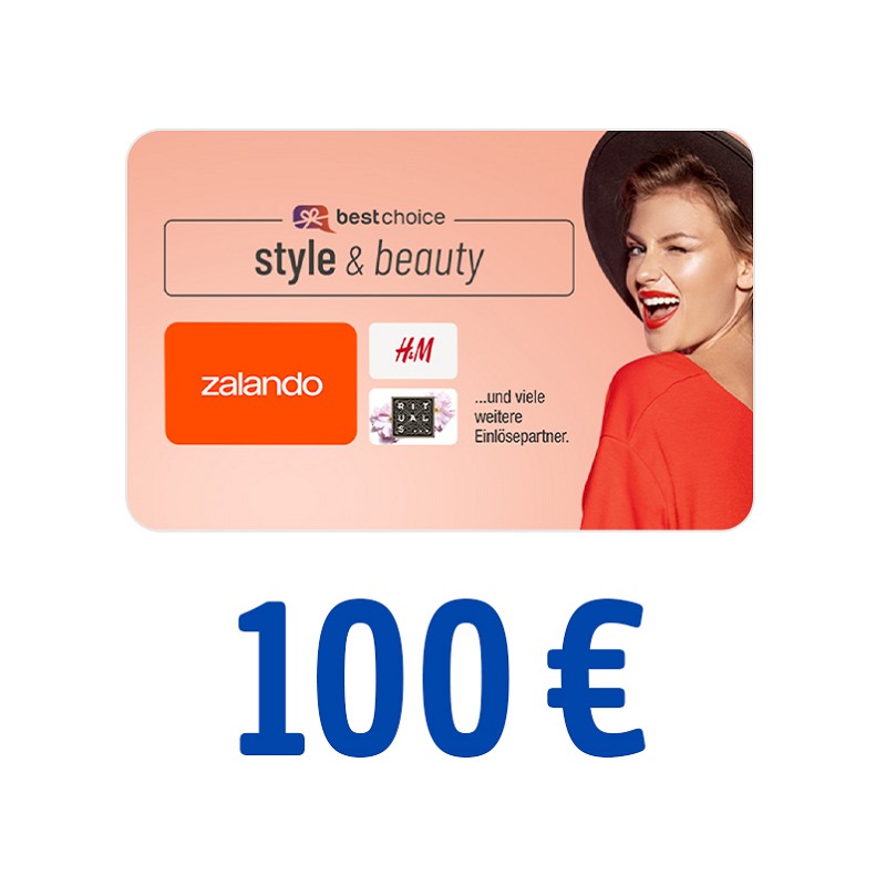 BestChoice style & beauty Gutschein 100 Euro