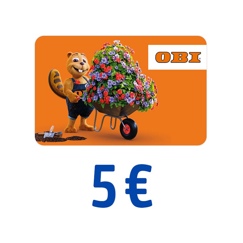 OBI Gutschein 5 Euro