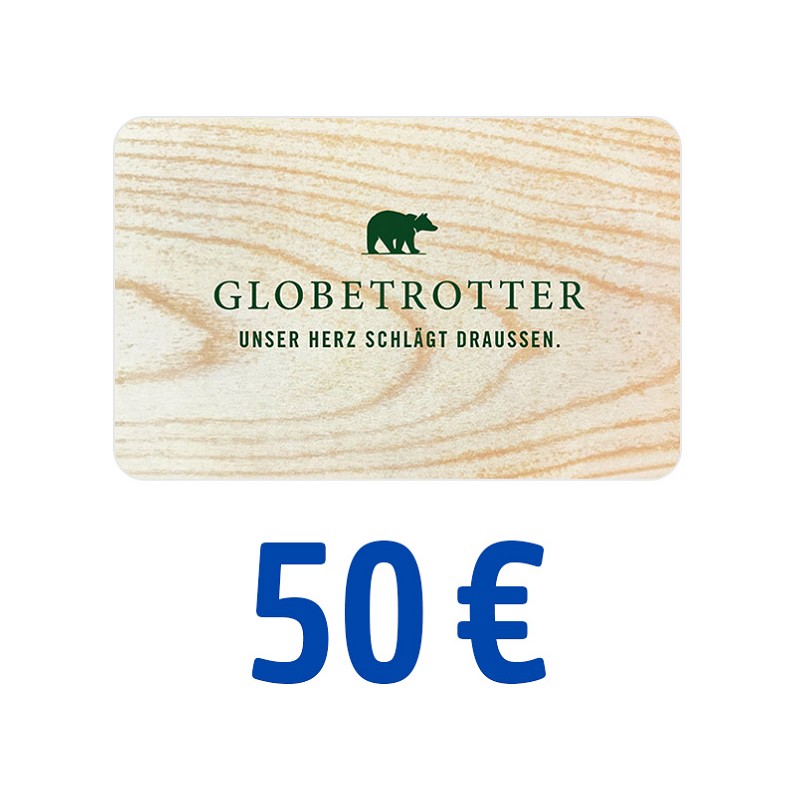 GLOBETROTTER Gutschein 50 Euro