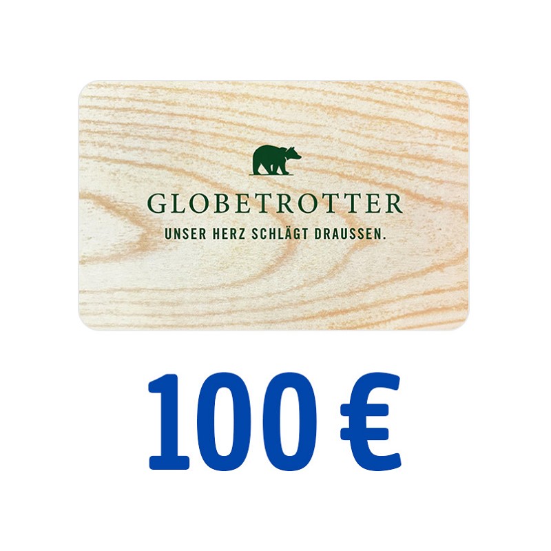 GLOBETROTTER Gutschein 100 Euro
