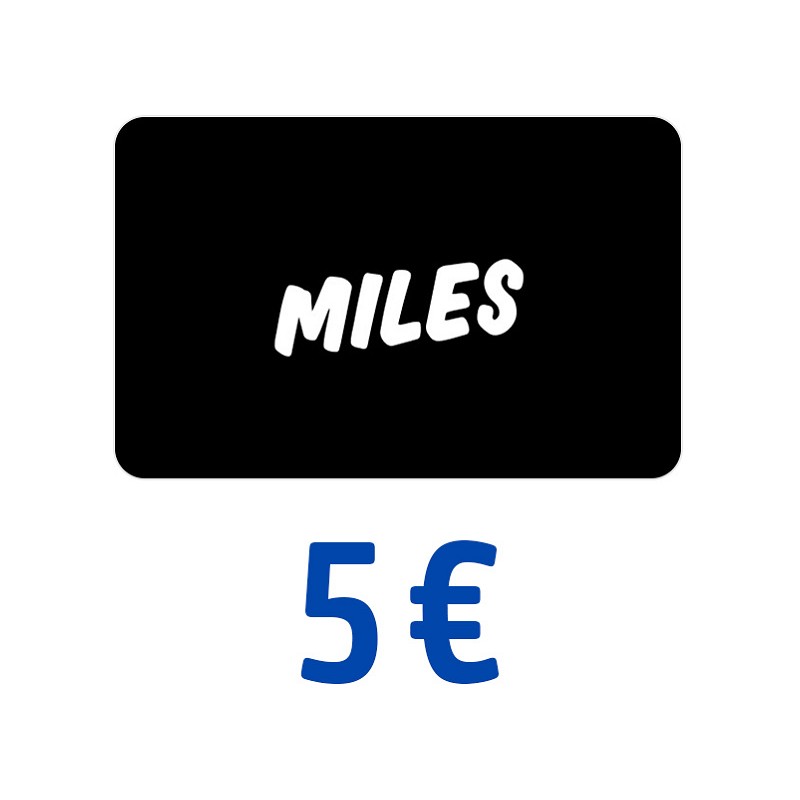 MILES Gutschein 5 Euro