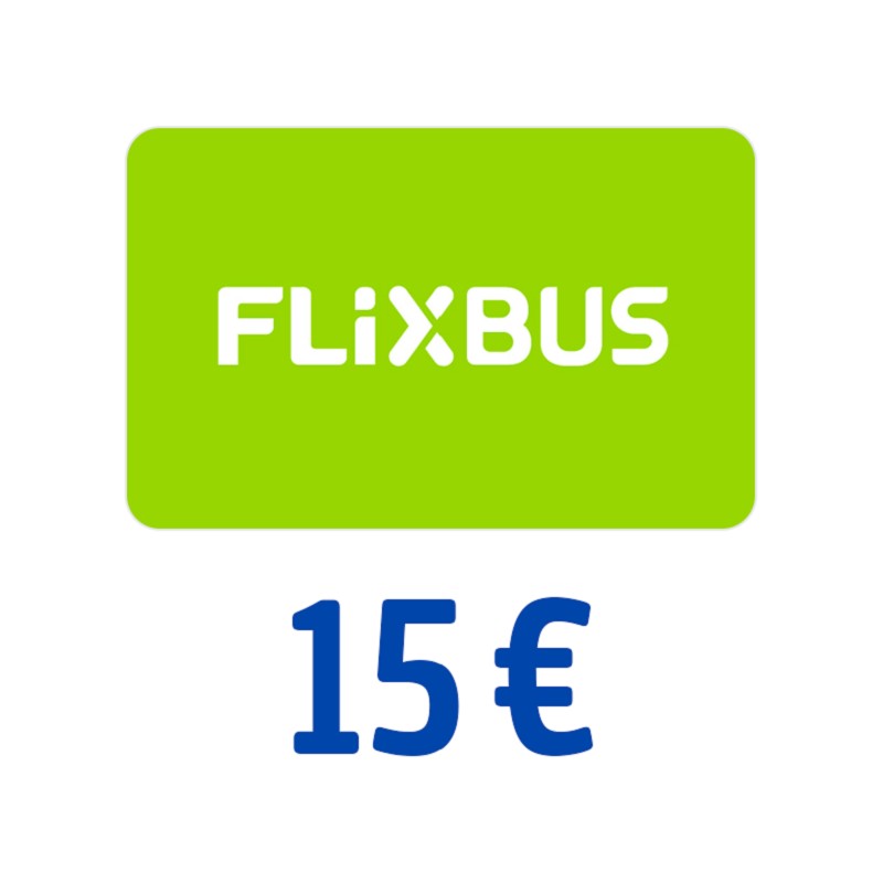 FlixBus Gutschein 15 Euro