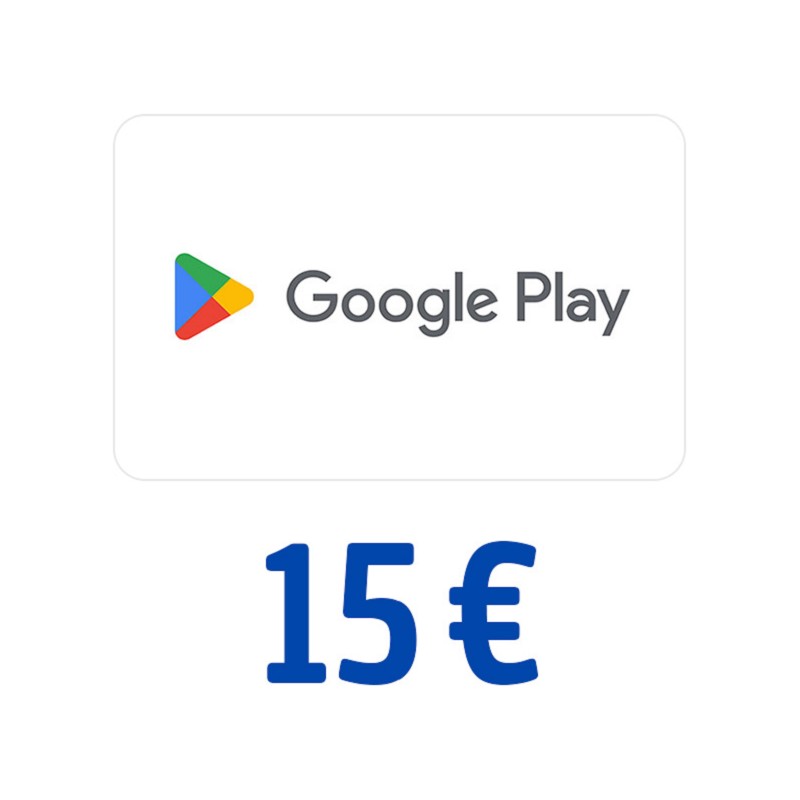 Google Play Gutschein 15 Euro
