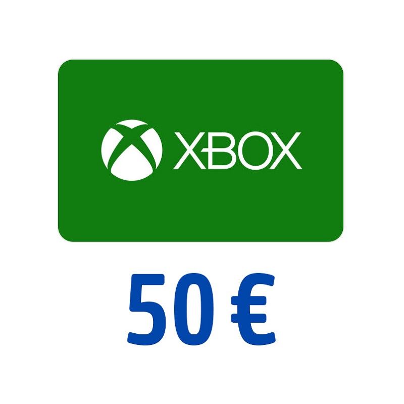 XBOX-Guthabenkarte 50 Euro