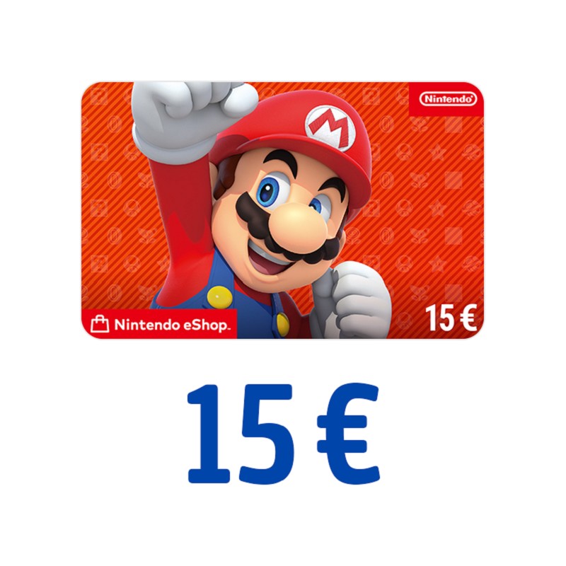Nintendo eShop Card 15 Euro