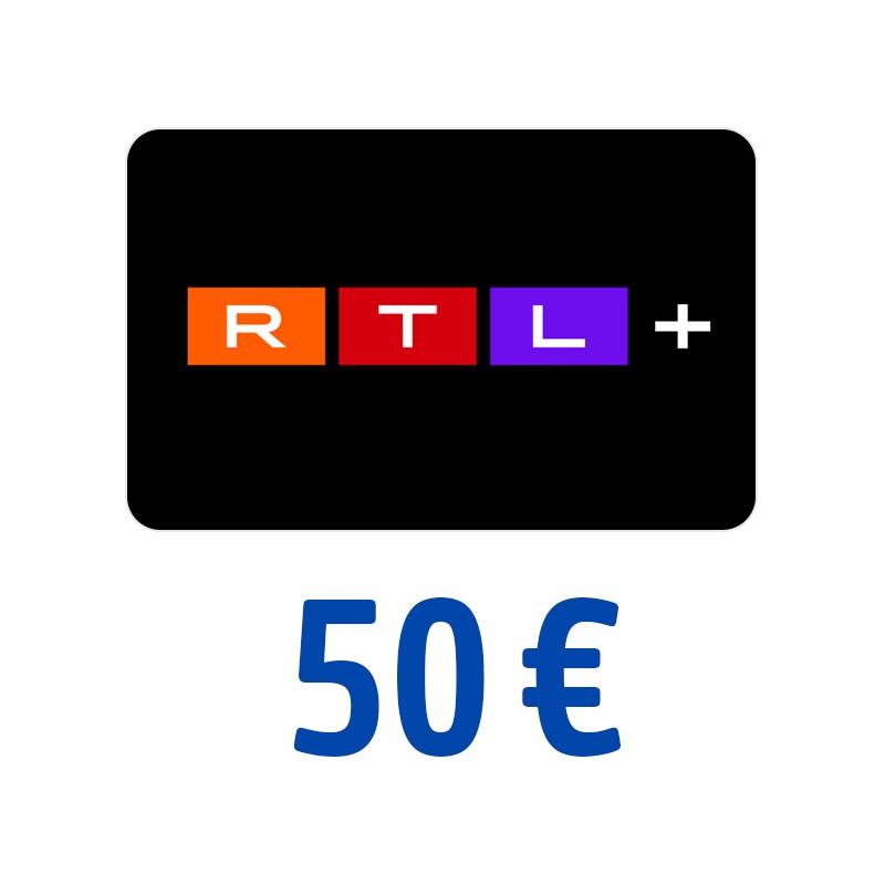 RTL+ Gutschein 50 Euro