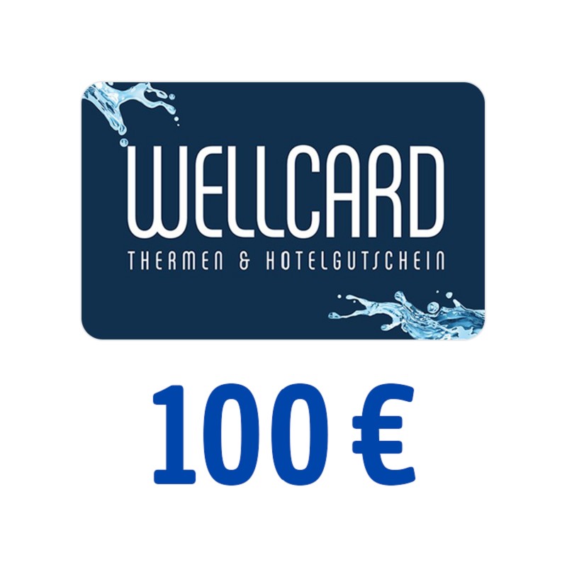 Wellcard Gutschein 100 Euro