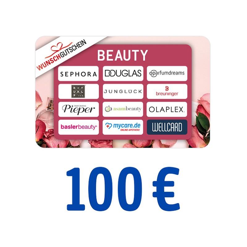 Wunschgutschein BEAUTY 100 Euro