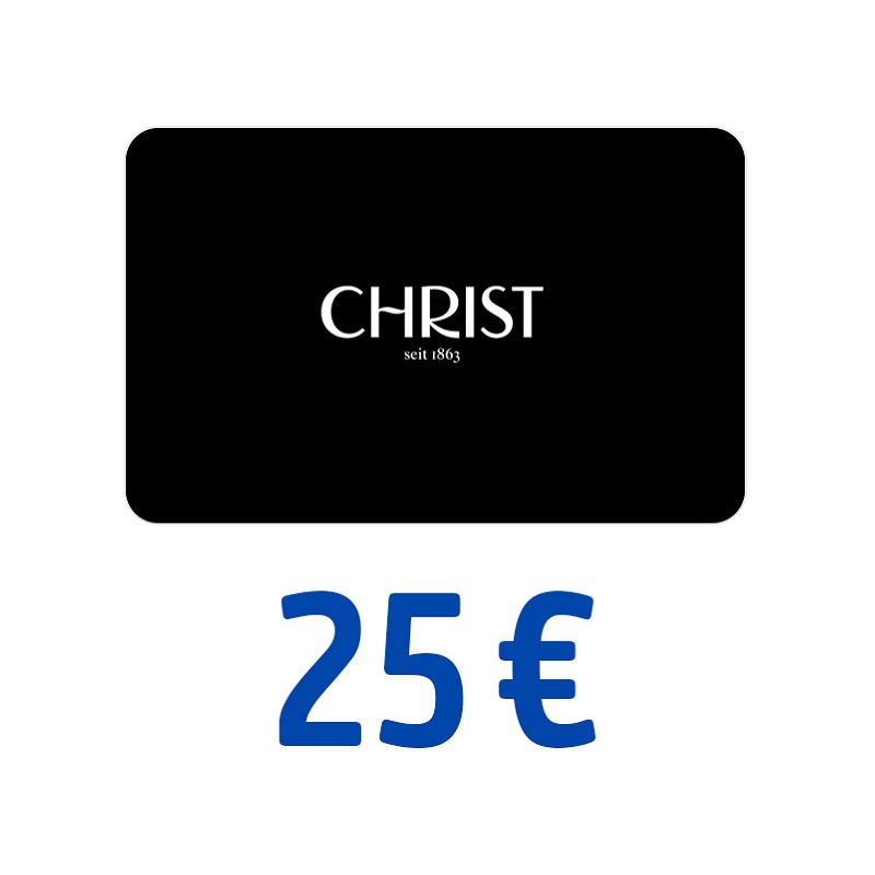 CHRIST Gutschein 25 Euro