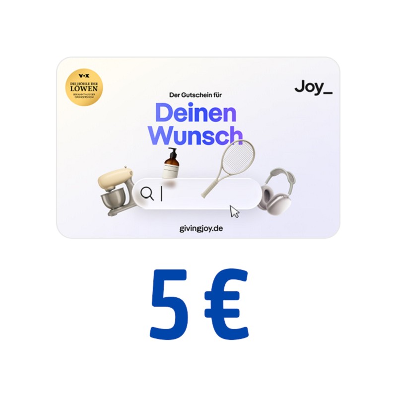 Joy_ Gutschein 5 Euro