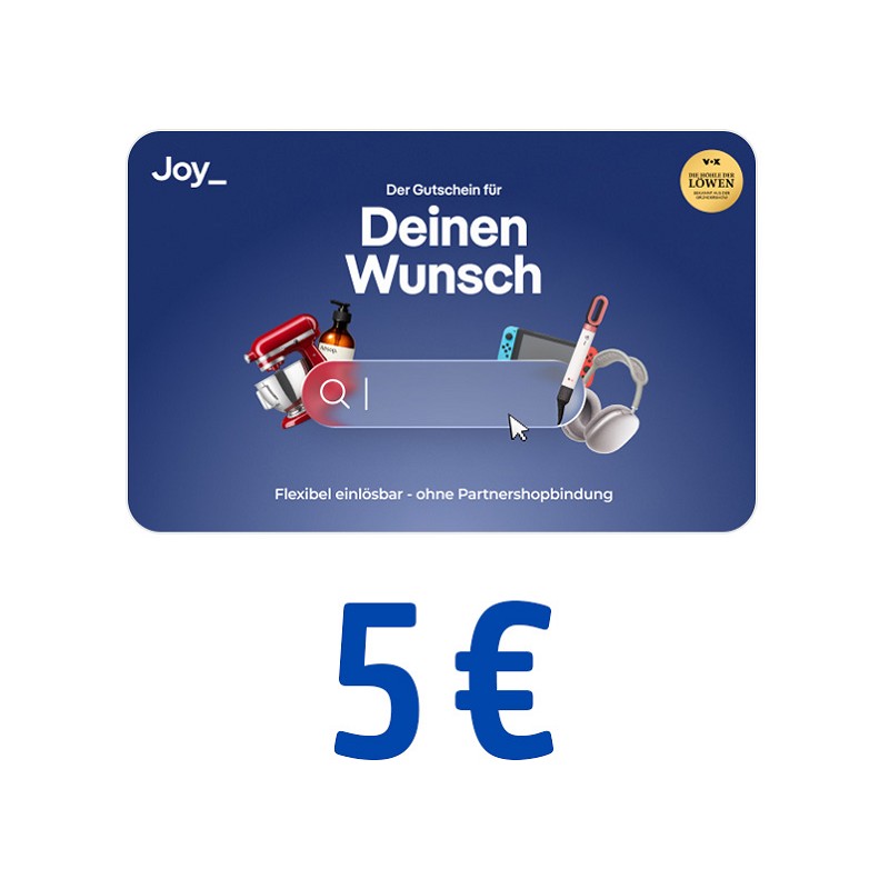 Joy_ Gutschein 5 Euro