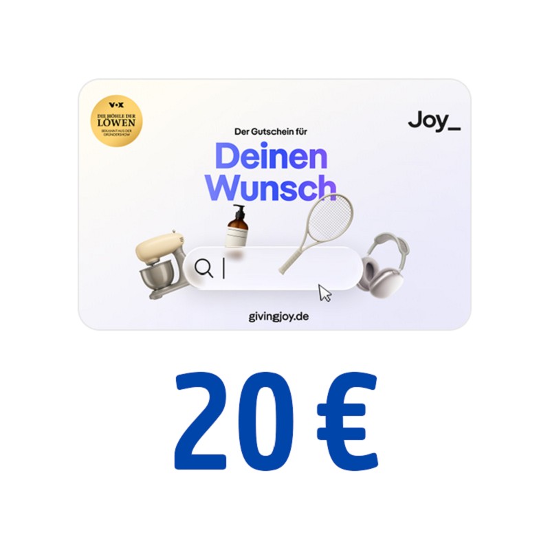 Joy_ Gutschein 20 Euro