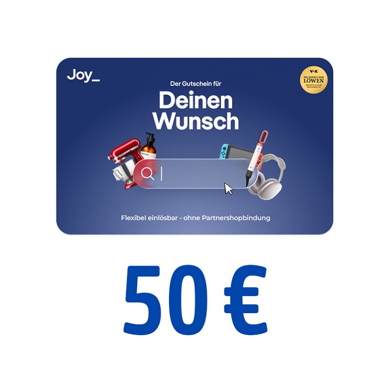 Joy_ Gutschein 50 Euro