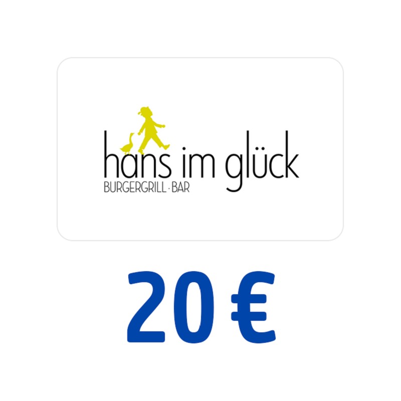 Hans im Glück Gutschein 20 Euro