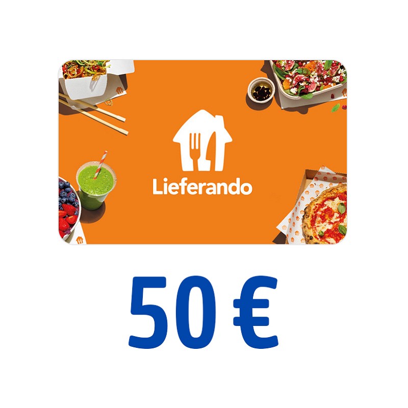 Lieferando Gutschein 50 Euro