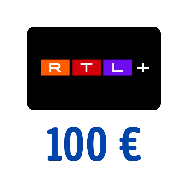 RTL+ Gutschein 100 Euro