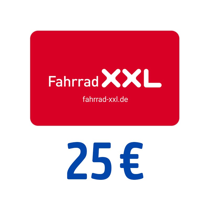 Fahrrad XXL Gutschein 25 Euro