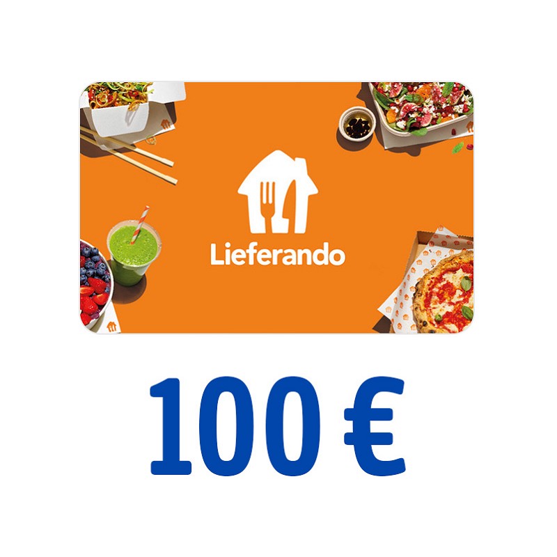 Lieferando Gutschein 100 Euro
