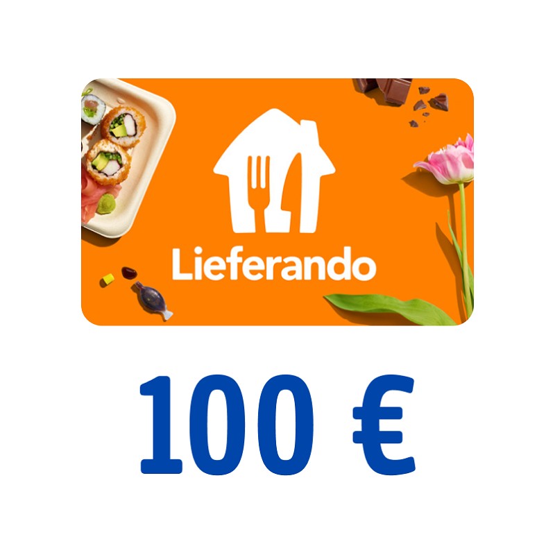 Lieferando Gutschein 100 Euro