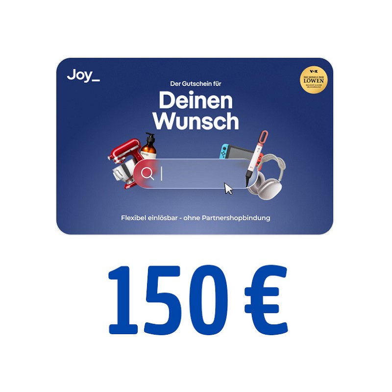 Joy_ Gutschein 150 Euro