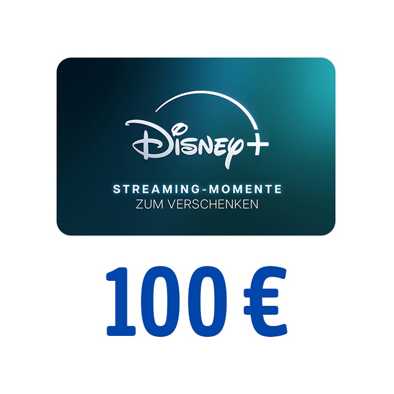 Disney+ Gutschein 100 Euro