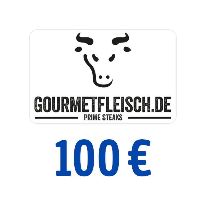 Gourmetfleisch Gutschein 100 Euro