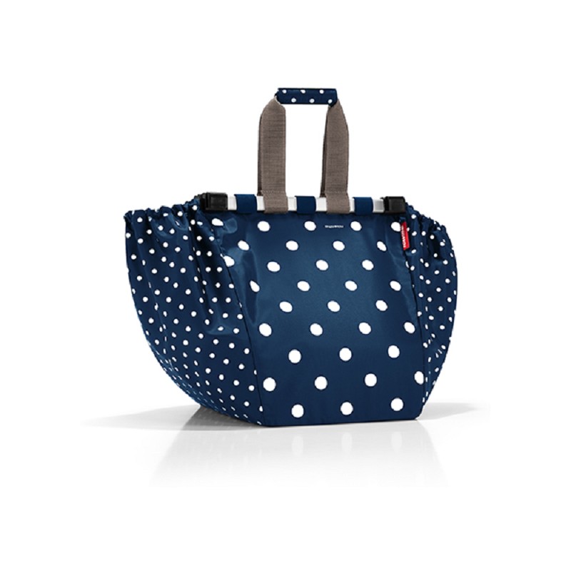 reisenthel easyshoppingbag mixed dots marine