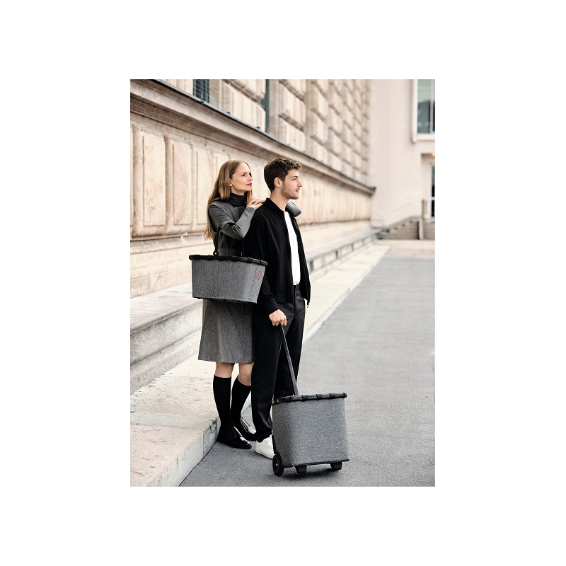 reisenthel carrybag frame twist silver