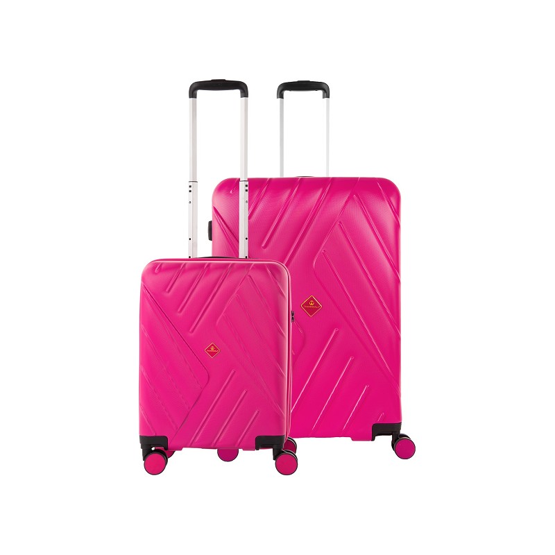 L&M 2tlg. Kofferset Paris pink