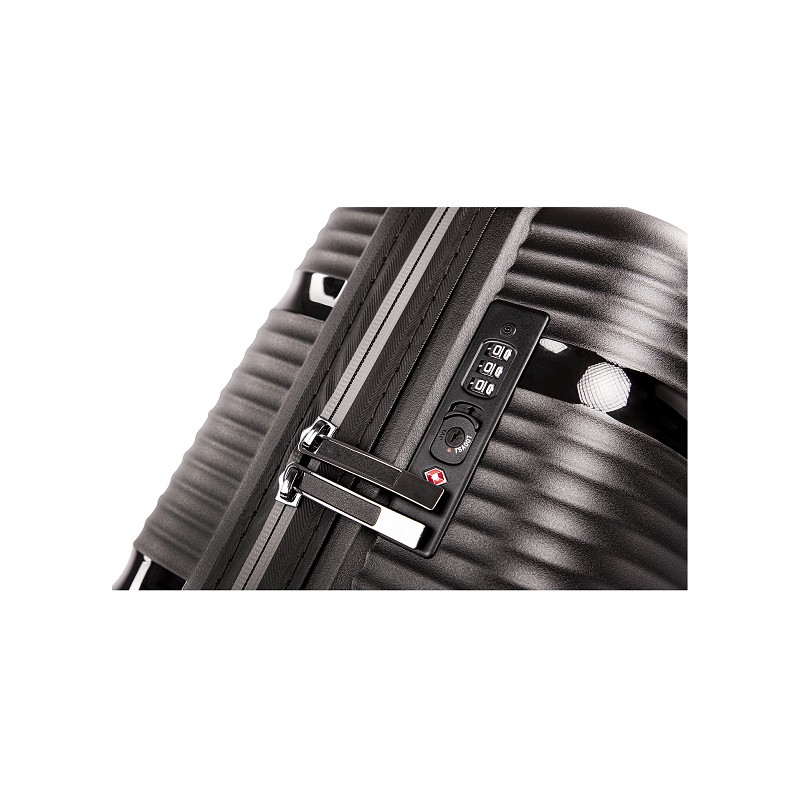 transworld by L&M 2-tlg. Kofferset X'Line MAXlight schwarz