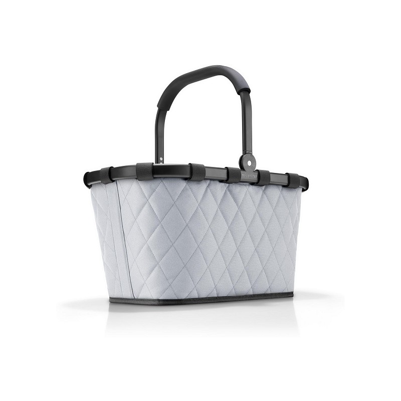 reisenthel carrybag frame rhombus light grey