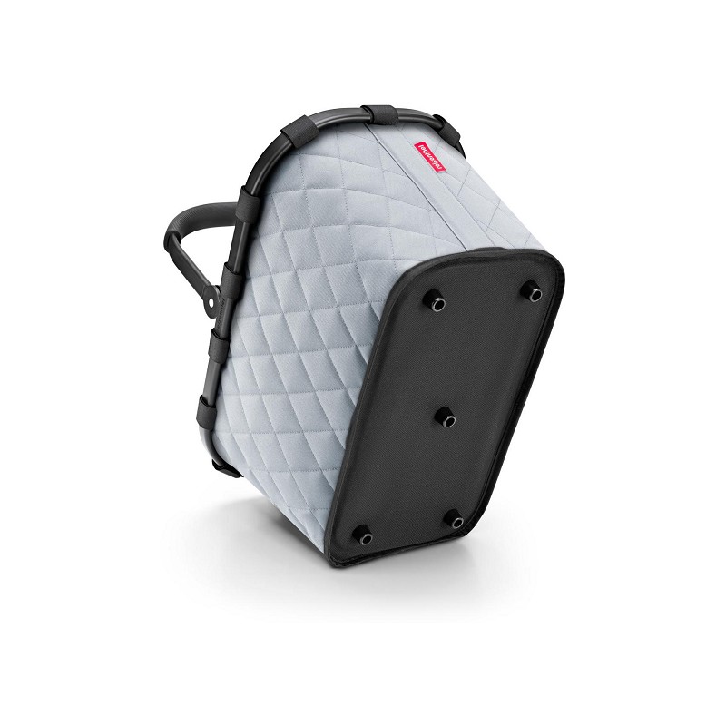 reisenthel carrybag frame rhombus light grey
