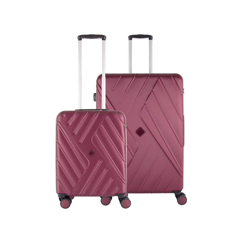 L&M 2tlg. Kofferset Paris wildberry