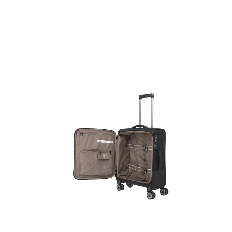travelite Crosslite Trolley S schwarz